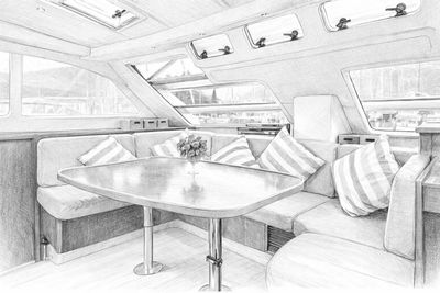 Customized Yacht upholstery