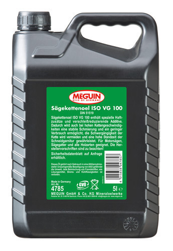 Meguin Sägekettenöl 100 - 5L