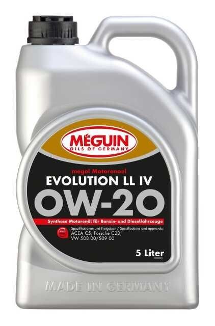Megol Motorenöl Evolution LL IV SAE 0W-20 - 5L