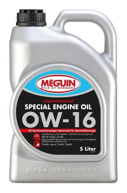 Megol Special Engine Oil SAE 0W-16 - 5L