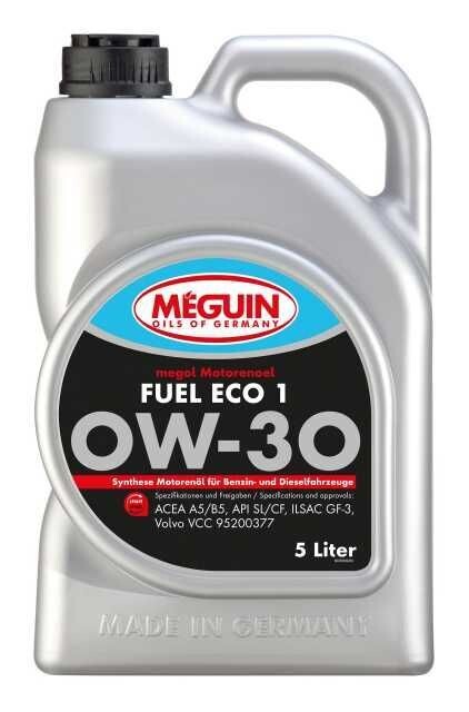 Megol Motorenöl Fuel Eco 1 SAE 0W-30 - 5L