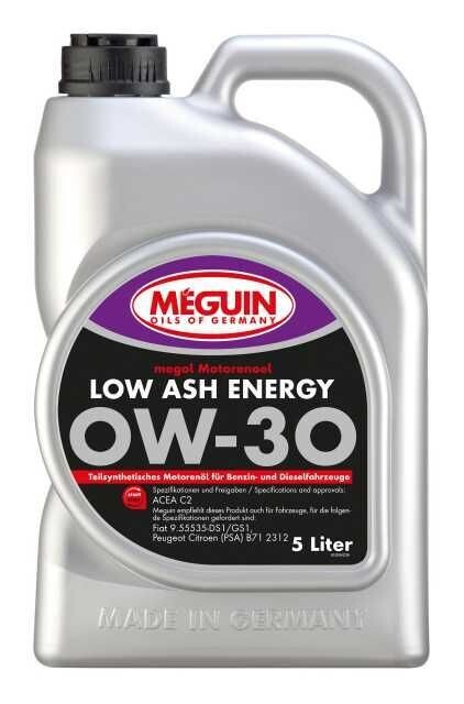 Megol Motorenöl Low Ash Energy SAE 0W-30 - 5L