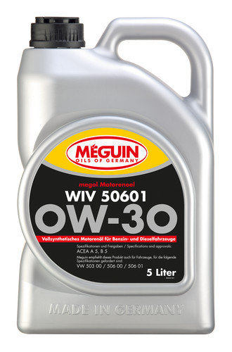Megol Motorenöl WIV 50601 SAE 0W-30 (vollsynth.) - 5L