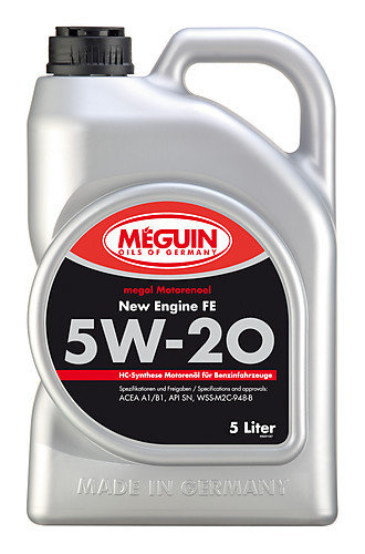 Megol Motorenöl New Engine FE SAE 5W-20 - 5L