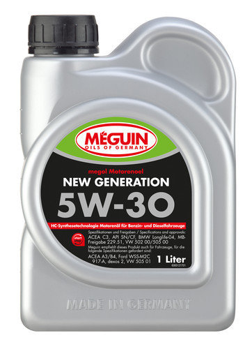 Megol Motorenöl New Generation SAE 5W-30 - 1L
