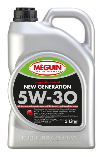 Megol Motorenöl New Generation SAE 5W-30 - 5L