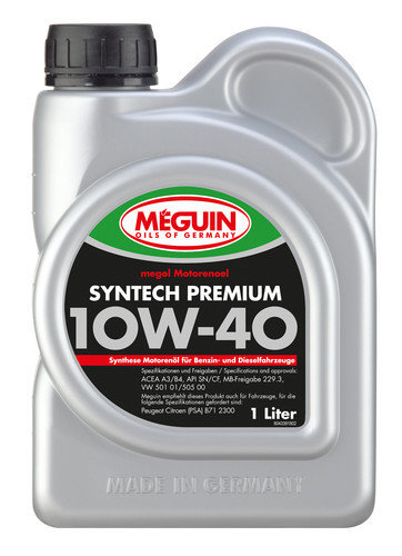 Megol Motorenöl Syntech Premium SAE 10W-40 - 1L