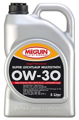Megol Motorenöl Super Leichtlauf Multisynth SAE 0W-30