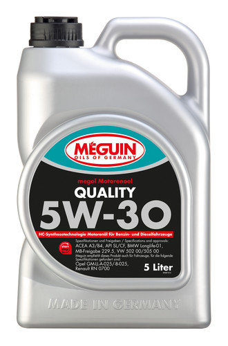 Megol Motorenöl Quality SAE 5W-30 - 5L