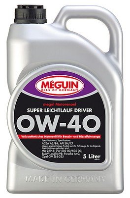 Megol Motorenöl Super Leichtlauf DRIVER SAE 0W-40