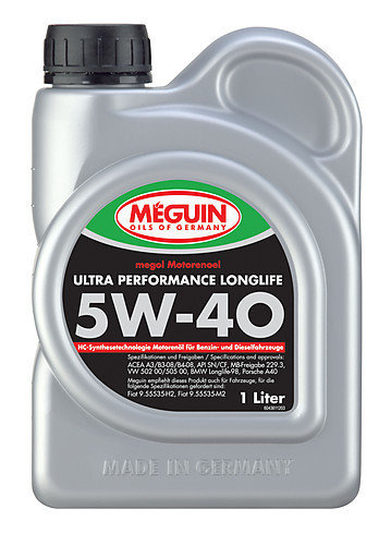Megol Motorenöl Ultra Performance Longlife SAE 5W-40 - 1L