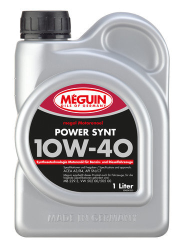 Megol Motorenöl Power Synt SAE 10W-40 - 1L