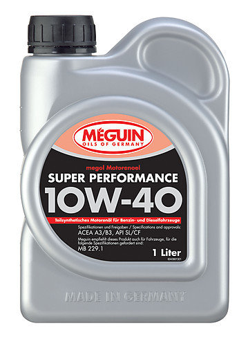 Megol Motorenöl Super Performance SAE 10W-40 (teilsynth.) - 1L