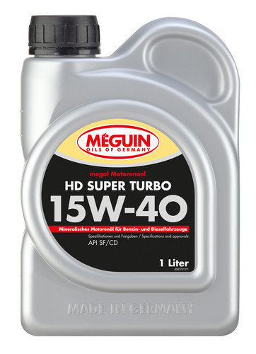 Megol Motorenöl HD Super Turbo SAE 15W-40 - 1L