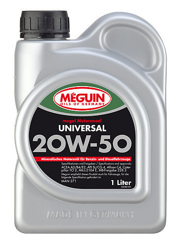 Megol Motorenöl Universal SAE 20W-50 - 1L