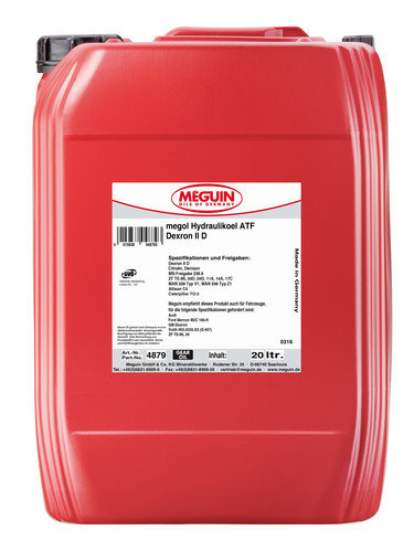 Megol Hydrauliköl ATF Dexron II D - 20L