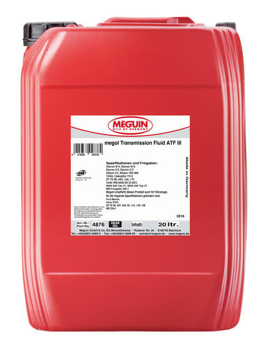Megol Transmission Fluid ATF III - 20L