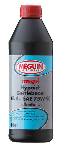 Megol Hypoid-Getriebeöl GL 4+ SAE 75W-90 - 1L