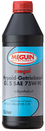 Megol Hypoid-Getriebeöl GL 5 SAE 75W-90 (vollsynth.) - 1L