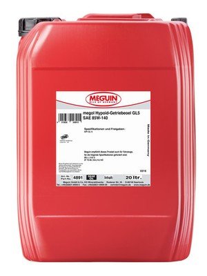 Megol Hypoid-Getriebeöl GL 5 SAE 85W-140