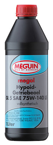 Megol Hypoid-Getriebeöl GL 5 SAE 75W-140 LS - 1L