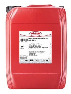 Megol Hypoid-Getriebeöl TDL SAE 80W-90