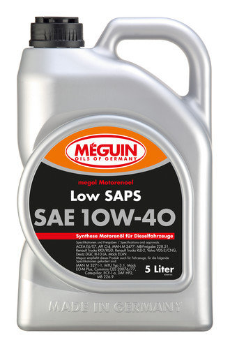 Megol Motorenöl Low SAPS SAE 10W-40 - 5L