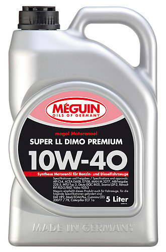 Megol Motorenöl Super LL DIMO Premium SAE 10W-40 - 5L