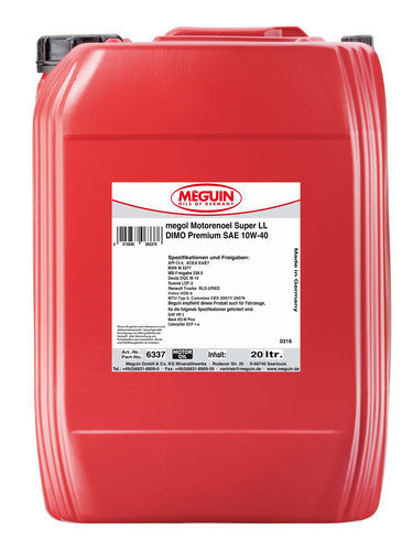 Megol Motorenöl Super LL DIMO Premium SAE 10W-40 - 20L