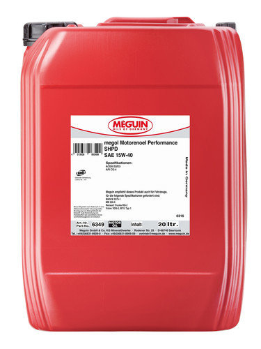 Megol Motorenöl Performance SHPD SAE 15W-40 - 20L