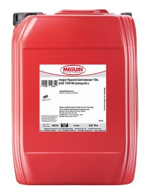 Megol Hypoid-Getriebeöl TDL SAE 75W-90 (teilsynth.)