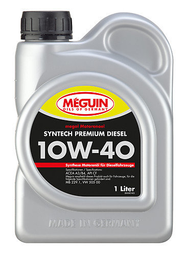 Megol Motorenöl Syntech Premium Diesel SAE 10W-40 - 1L