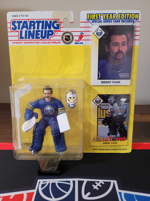Grant Fuhr Starting Lineup w/ Special Series Card Included