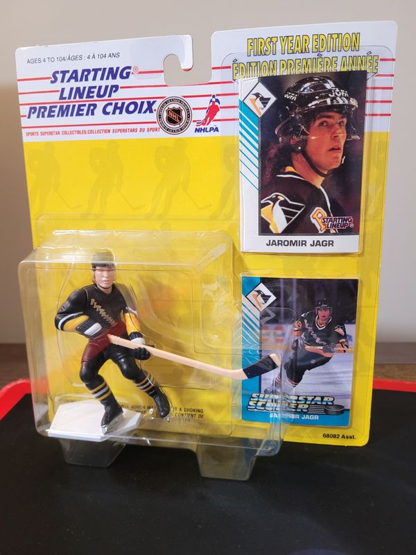 Jaromir Jagr Starting Lineup w/ Special Series Card Included (French)