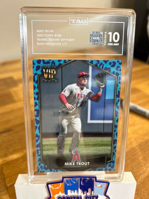 Mike Trout 2022 Topps Transcendent 100