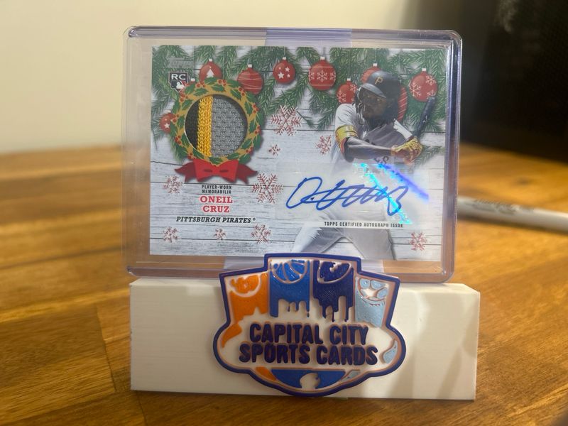 Oneil Cruz 2022 Topps Walmart Holiday WHAR-OC
