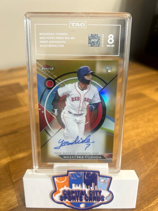Masataka Yoshida 2023 Topps Finest FA-MY