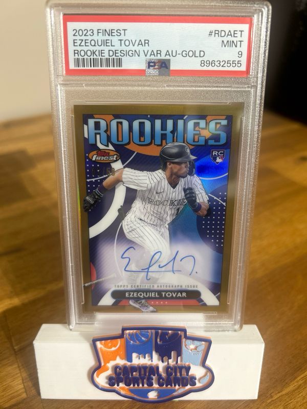 Ezequiel Tovar 2023 Topps Finest RDA-ET