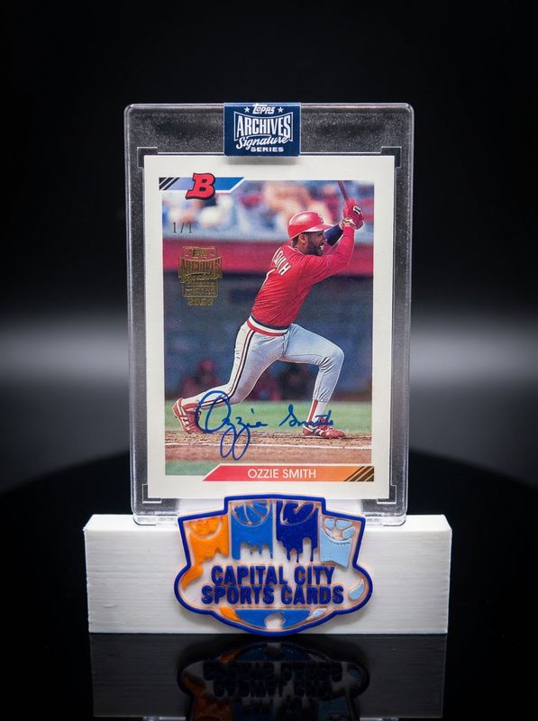 Ozzie Smith 2020 Topps Archives Signature Series 675