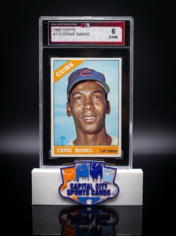 Ernie Banks 1966 Topps 110