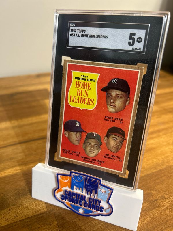 Home Run Leaders 1962 Topps 53