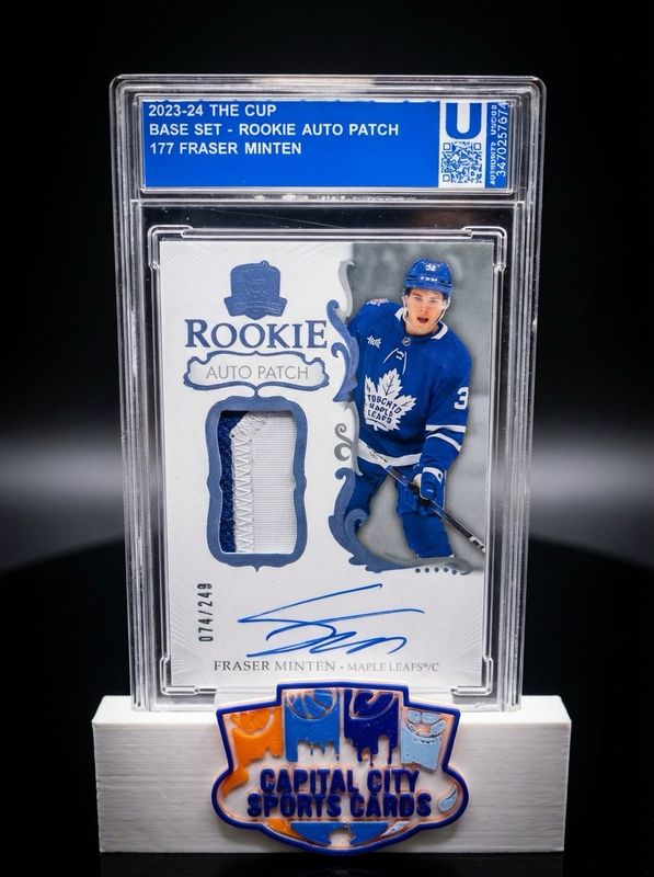 Fraser Minten 2023-24 Upper Deck The Cup 177