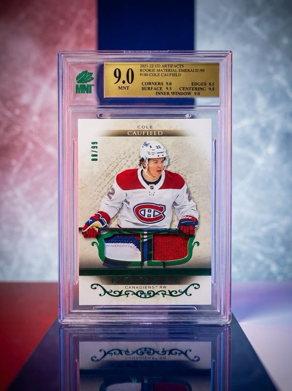 Cole Caufield 2021-22 Upper Deck Artifacts 180
