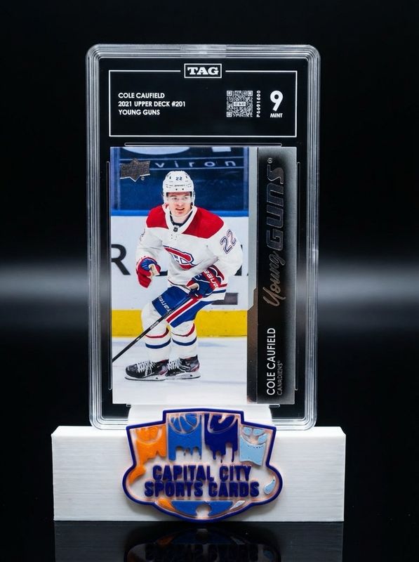 Cole Caufield 2021 Upper Deck 1st Print 201