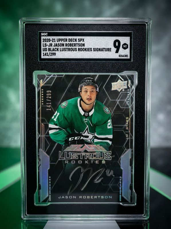 Jason Robertson 2020-21 Upper Deck SPX LS-JR