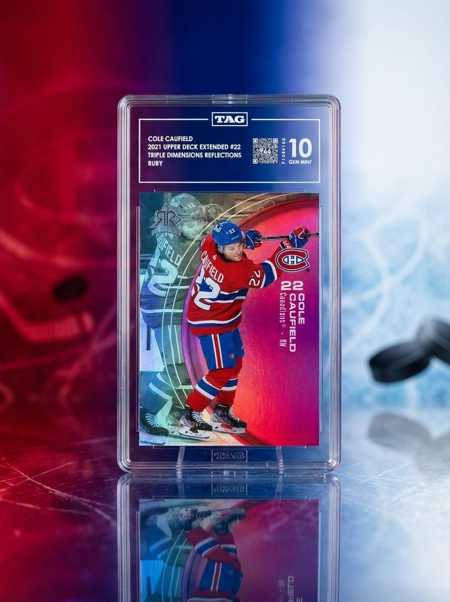 Cole Caufield 2021 Upper Deck 22