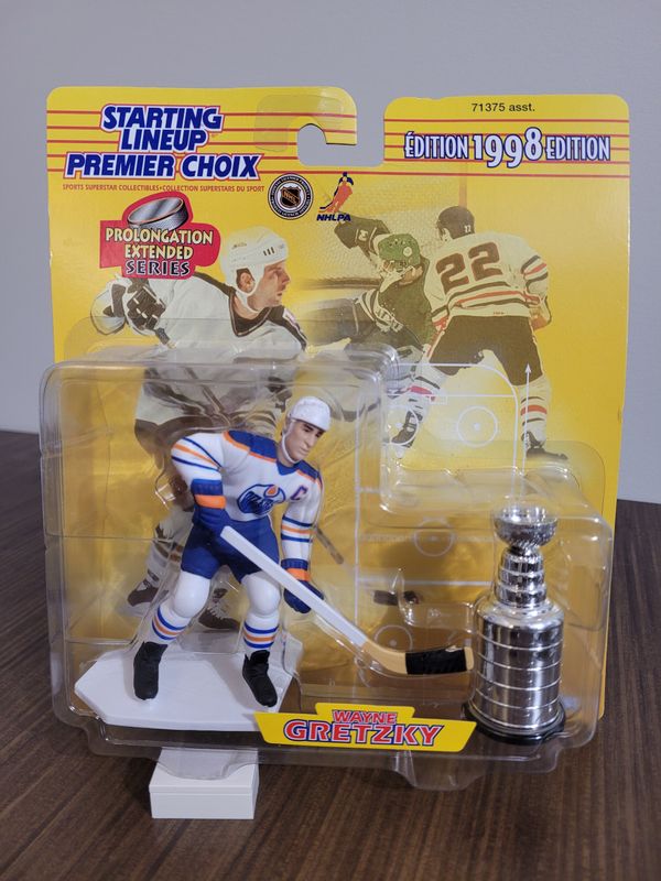 Wayne Gretzky Starting Lineup w/ Stanley Cup (French)