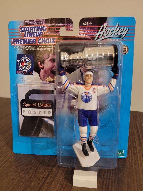 Wayne Gretzky Starting Lineup w/ Stanley Cup (French)