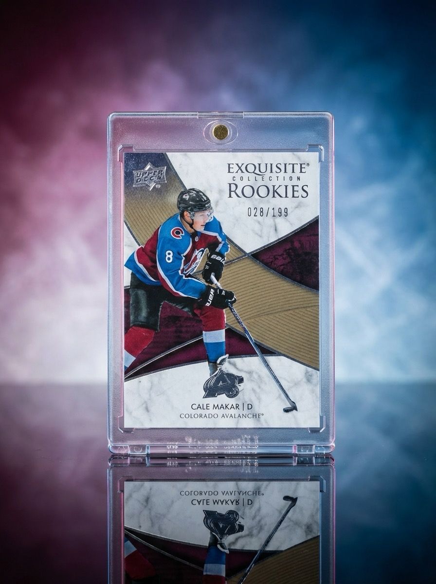 Cale Makar 2019-20 Upper Deck Exquisite Collection R-CM