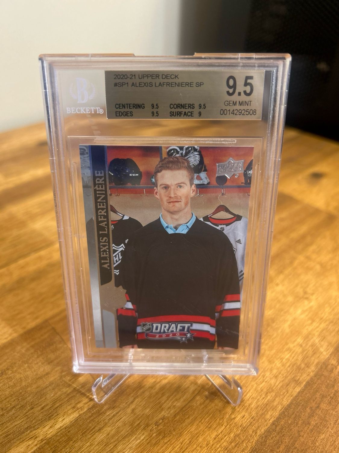 Alexis Lafreniere 2020-21 Upper Deck SP1